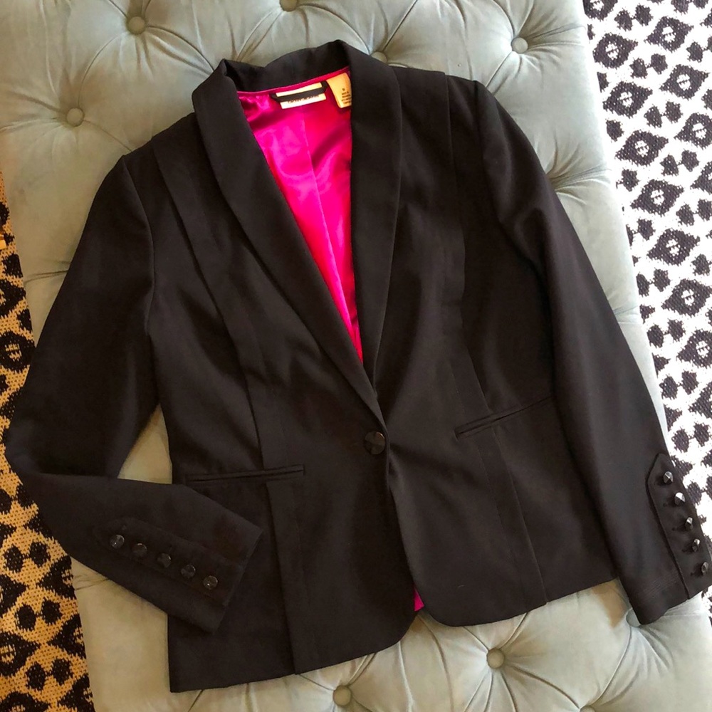 DKNY Jeans One-Button Blazer (sz MEDIUM)